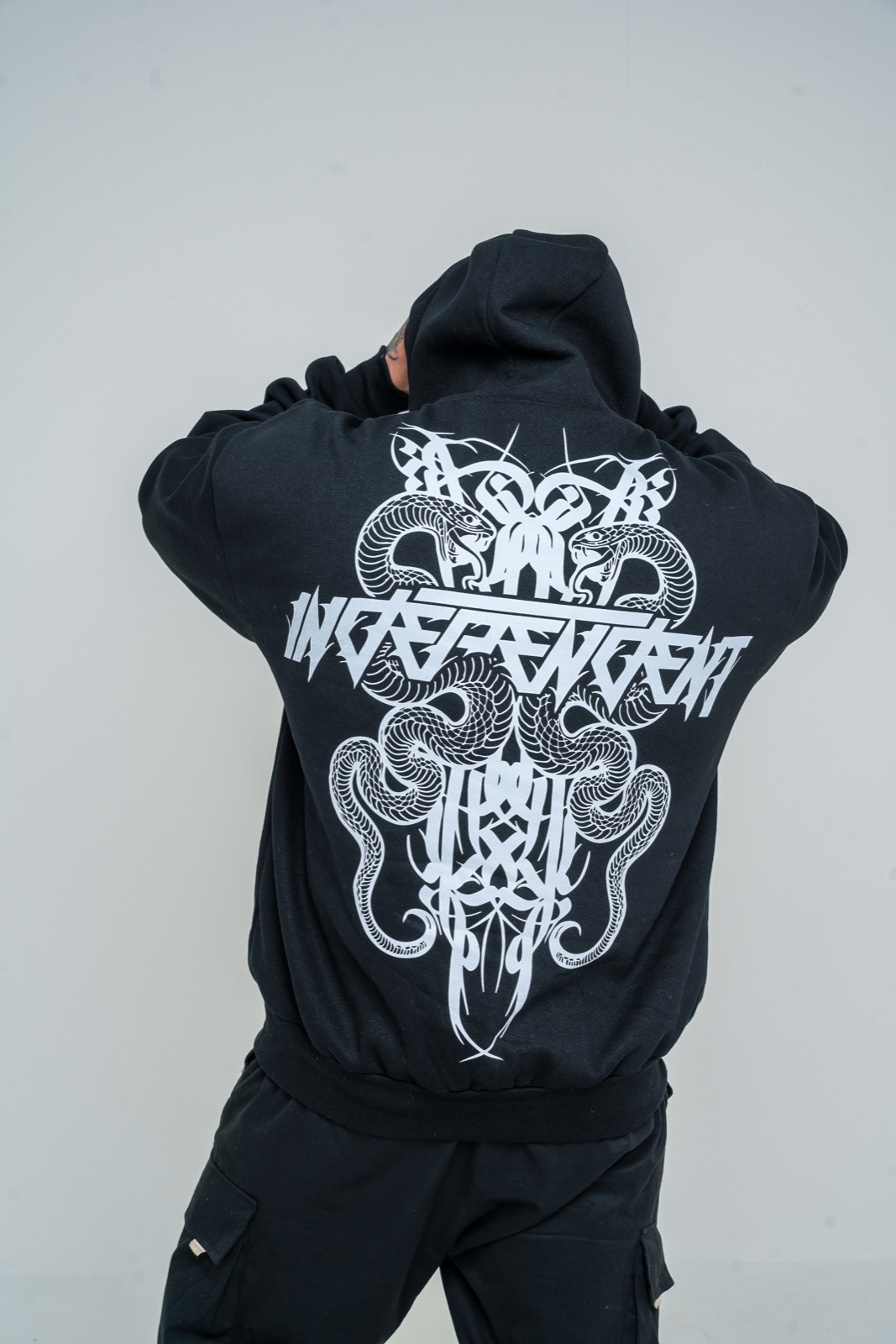 SNAKE heavy hoodie