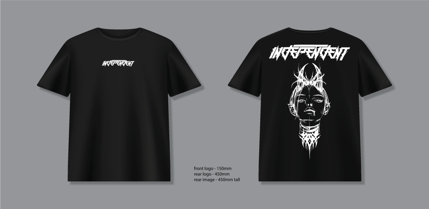 WITCH oversized tee, view 3